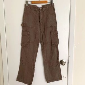Rustic Brown Cargo Pants